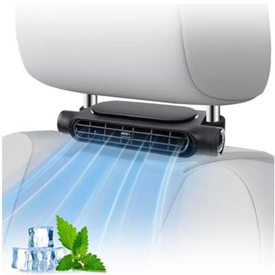 Car Seat Neck Cooling Fan – Stay Comfortable and Cool While Driving