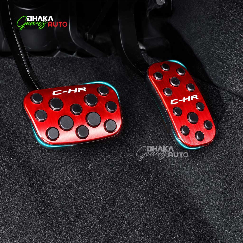 Premium Car Foot Pedal Cover Set – Enhanced Grip, Strong Aluminum Design, Easy Installation