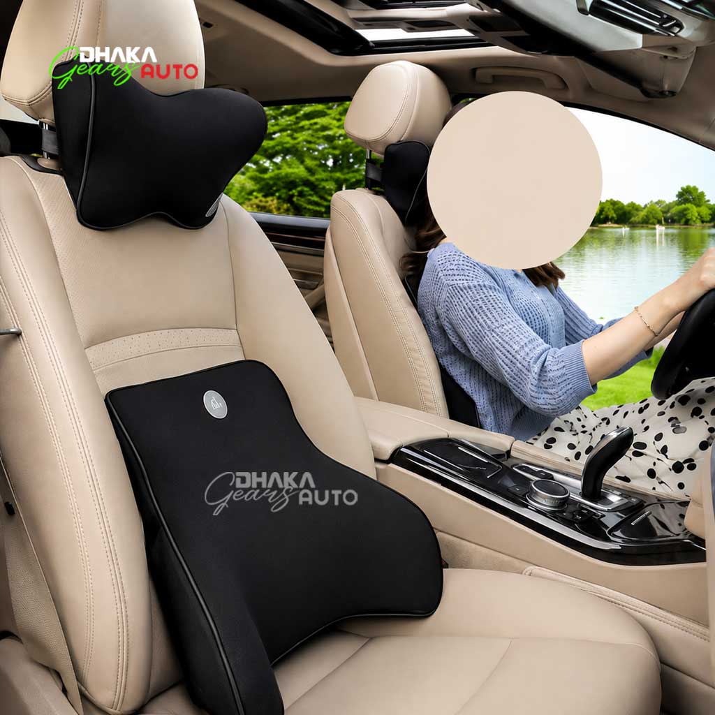 Car Lumbar Support – Ergonomic Backrest for Driving & Lower Back Pain Relief