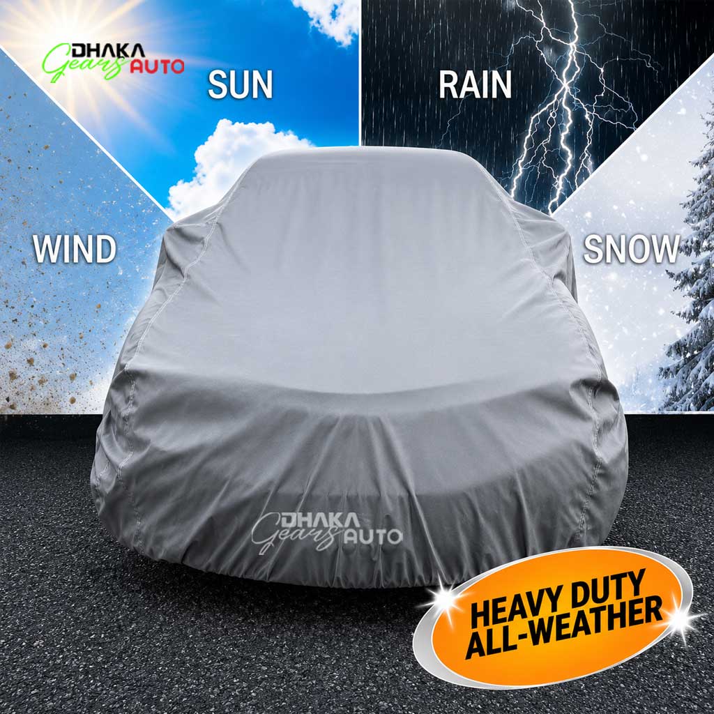 100% Waterproof & Dustproof Premium Car Cover – All-Weather Protection for Your Car