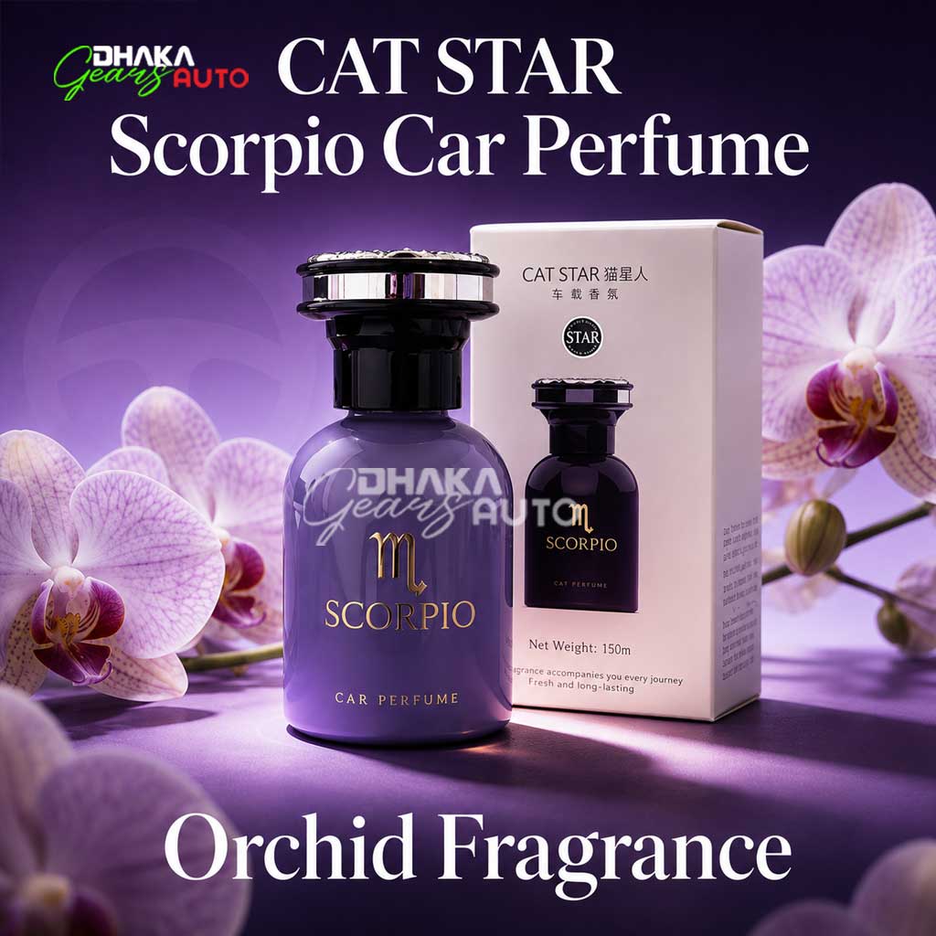 Cat Star Scorpio Car Perfume – Luxury Long-Lasting Car Fragrance, 120ml